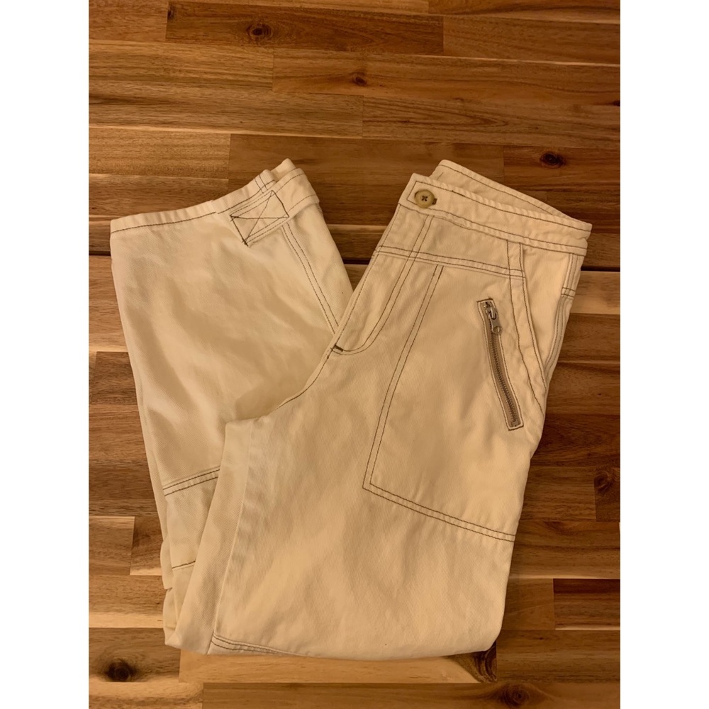 Free People high-waisted boyfriend jeans